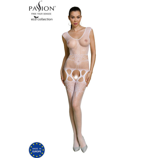 PASSION - COLEÇÃO ECO BODYSTOCKING ECO BS014 BRANCO