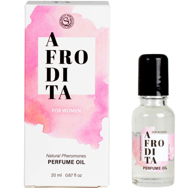 SECRETPLAY - AFRODITA PERFUME EM ÓLEO FEROMONAS FEMININO 20 ML
