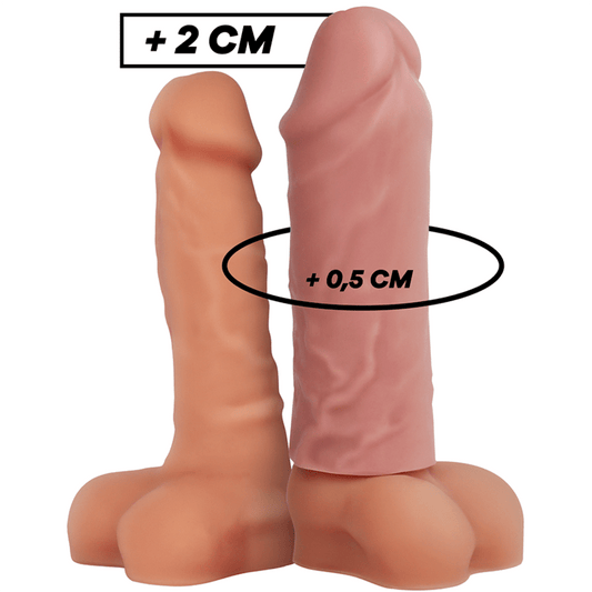 VIRILXL - EXTENSÃO PÊNICA NATURAL DE SILICONE LÍQUIDO V3