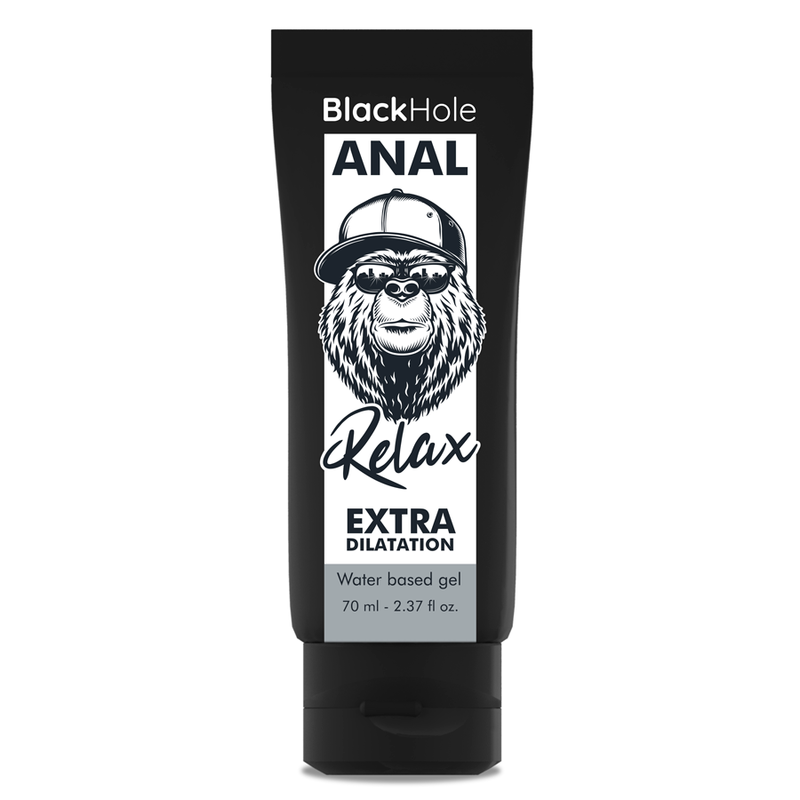AGUJERO NEGRO - GEL DE DILATACIÓN ANAL A BASE DE AGUA 70 ML