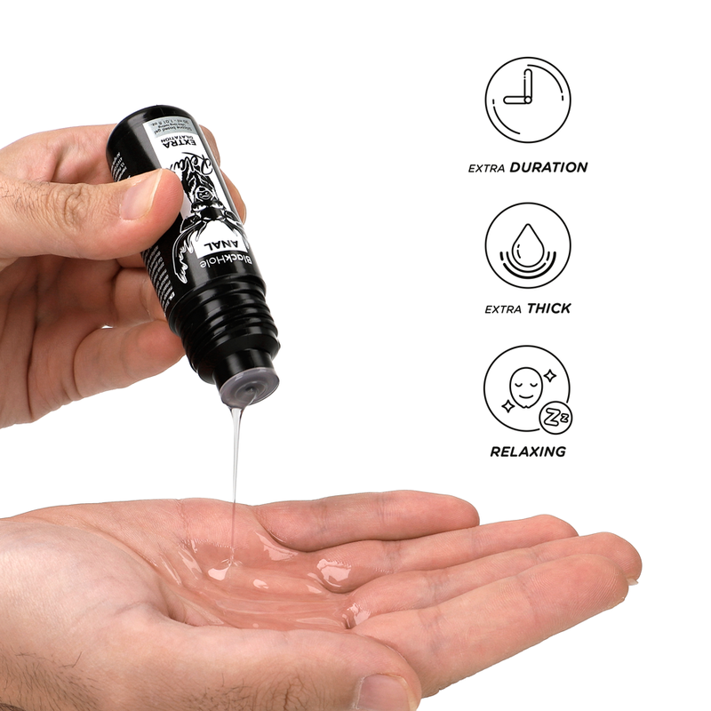 AGUJERO NEGRO - DILATACIÓN ANAL CON BASE DE SILICONA EN GEL 30 ML