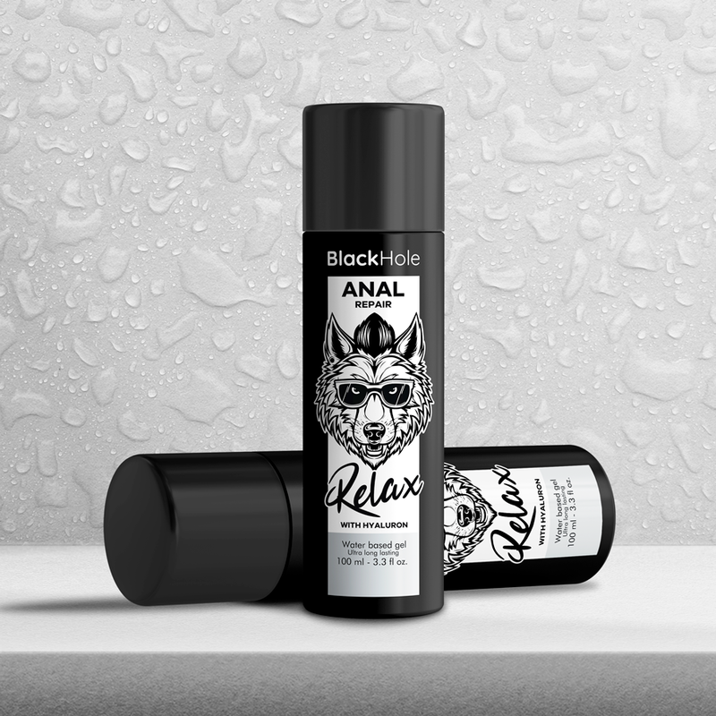 BLACK HOLE - REPARACIÓN RELAX ANAL A BASE DE AGUA CON HIALURÓN 100 ML