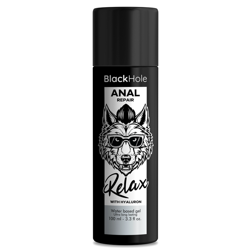BLACK HOLE - REPARACIÓN RELAX ANAL A BASE DE AGUA CON HIALURÓN 100 ML