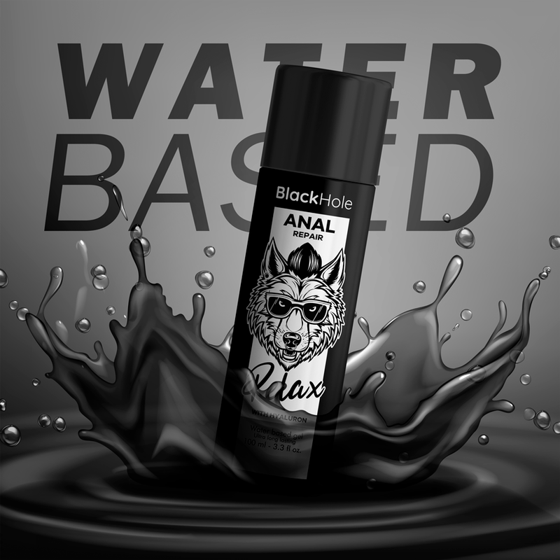 BLACK HOLE - REPARACIÓN RELAX ANAL A BASE DE AGUA CON HIALURÓN 100 ML
