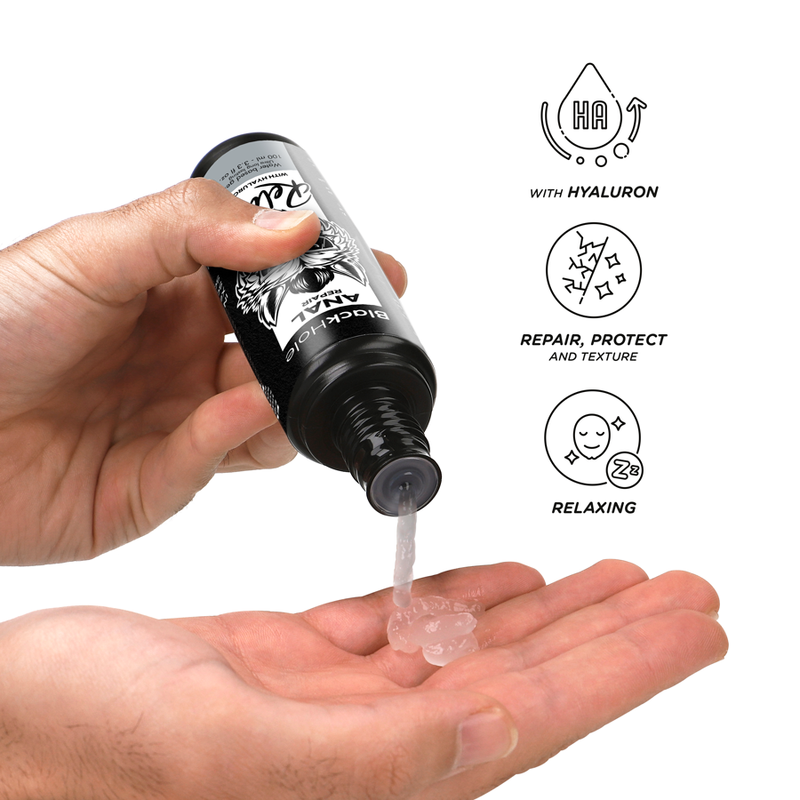 BLACK HOLE - REPARACIÓN RELAX ANAL A BASE DE AGUA CON HIALURÓN 100 ML