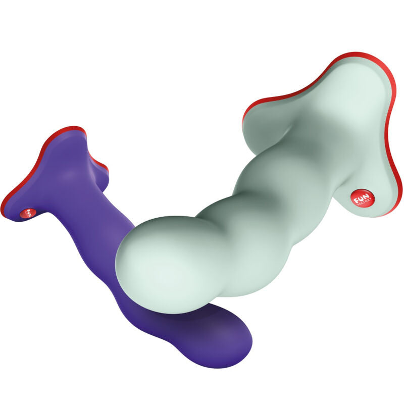 FUN FACTORY - DILDO SALTADOR MORADO LLAMATIVO