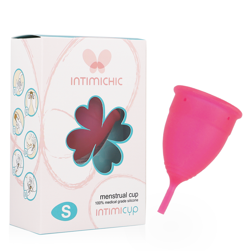 INTIMICHIC - COPO MENSTRUAL DE SILICONE DE GRAU MÉDICO - TAMANHO G