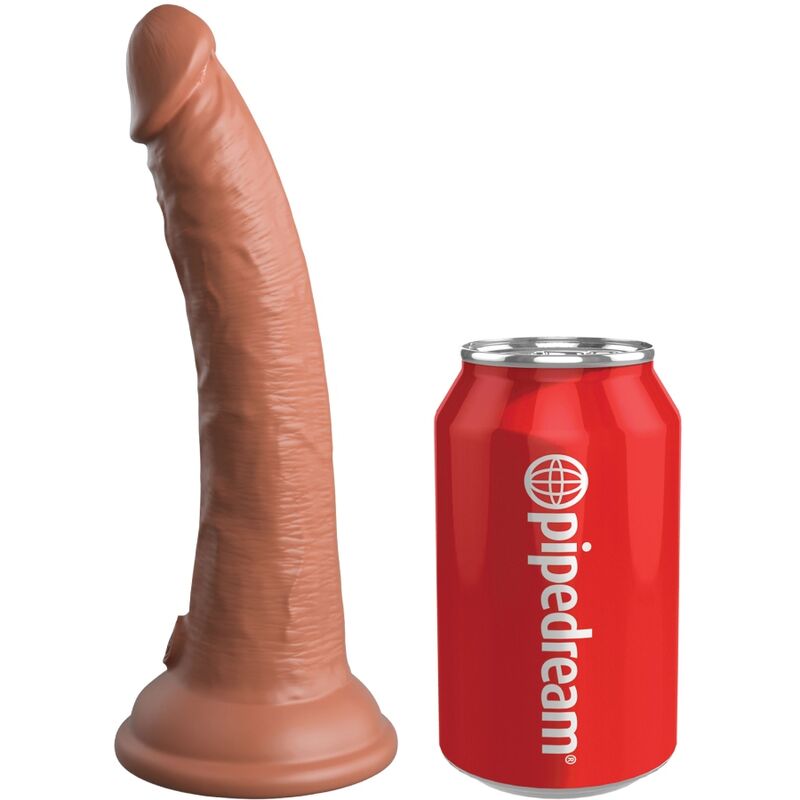 KING COCK - ELITE CONFORTÁVEL ARNÊS AJUSTÁVEL COM DILDO 17,8 CM