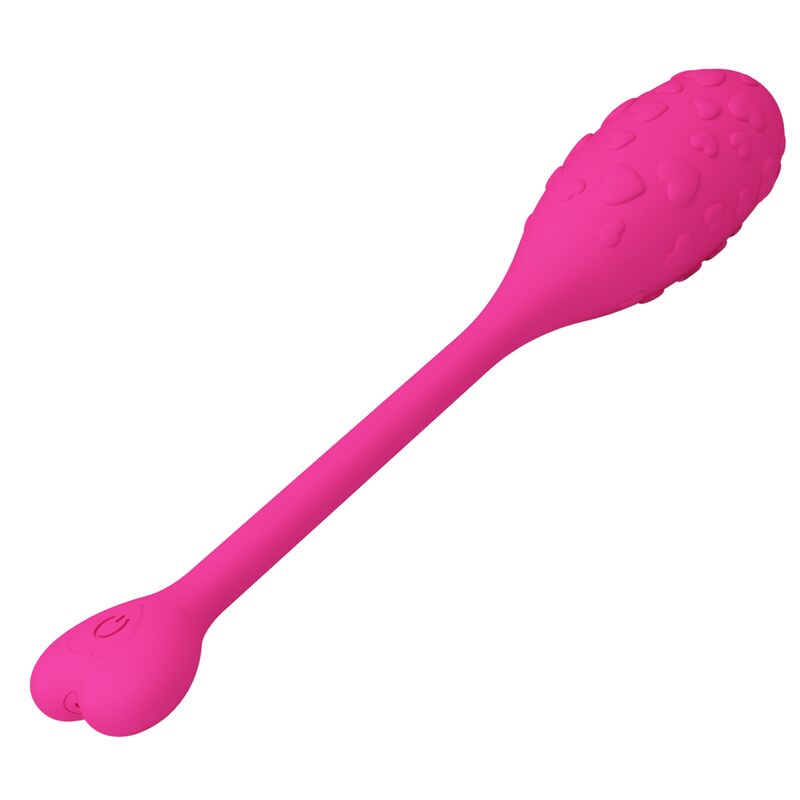 PRETTY LOVE - OVO VIBRATÓRIO PINK FISHER CONTROLADO POR APLICATIVO
