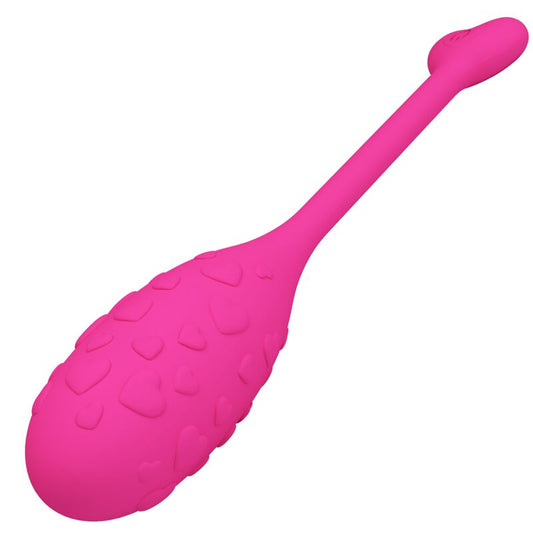 PRETTY LOVE - OVO VIBRATÓRIO PINK FISHER CONTROLADO POR APLICATIVO