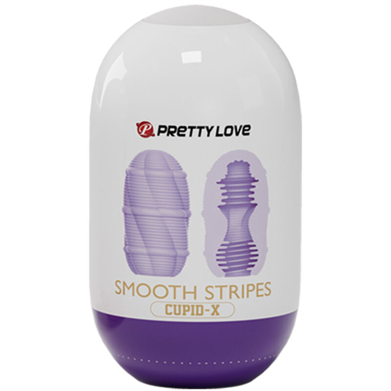 PRETTY LOVE - OVO MASTURBADOR CUPIDO COM LISTRAS LISAS