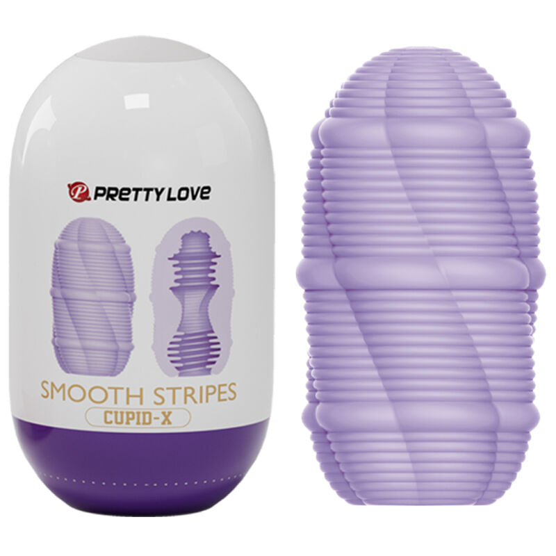PRETTY LOVE - OVO MASTURBADOR CUPIDO COM LISTRAS LISAS