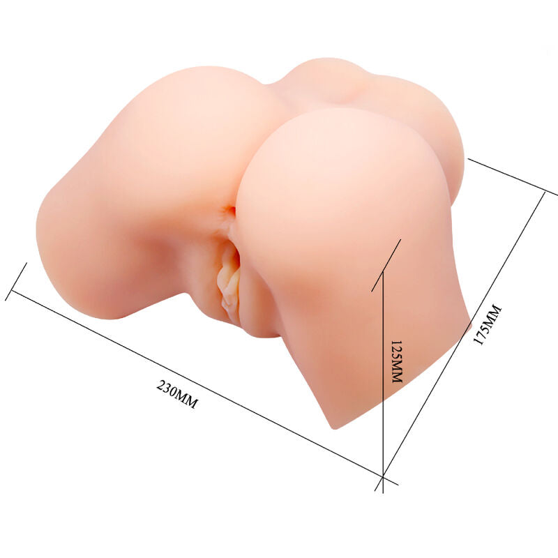 CRAZY BULL - VIBRADOR REALISTA DE VAGINA E ÂNUS SAMANTHA