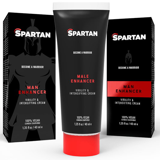 SPARTAN - CREME 100% VEGANO PARA CASAIS VIRILIDADE E INSENSIFICAÇÃO