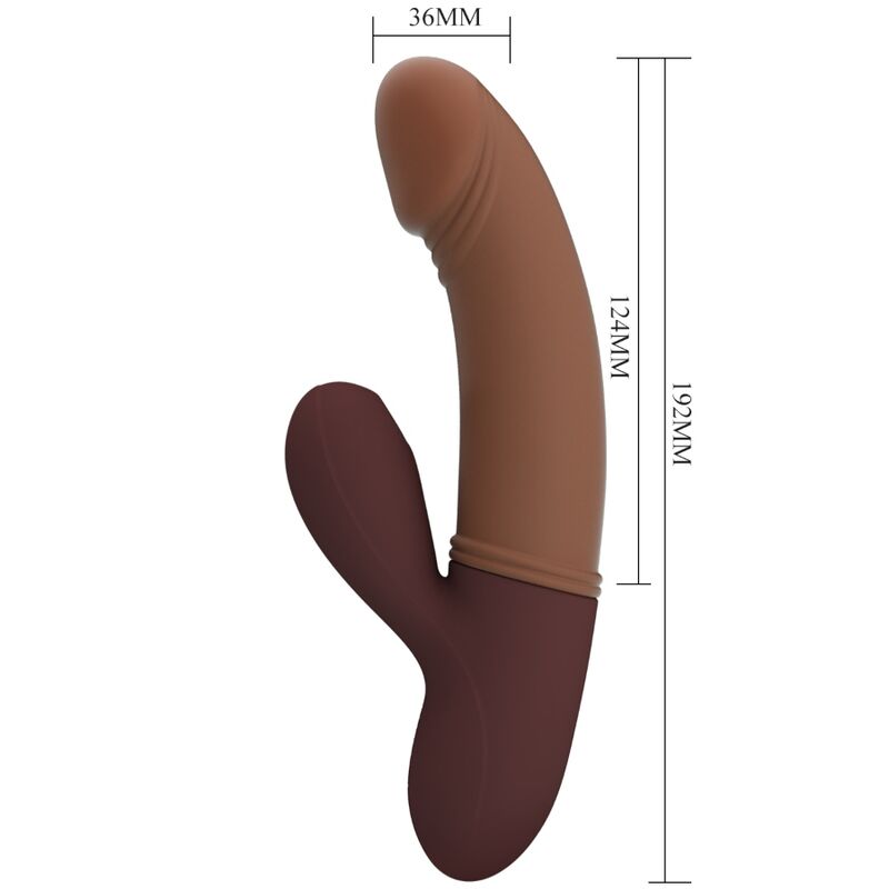 PRETTY LOVE - VIBRADOR Y SUCCIONADOR DE PUNTO G KANE
