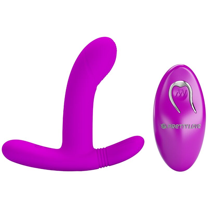 PRETTY LOVE - GERI MASSAGEADOR DE CLITÓRIS ROSA COM CONTROLE REMOTO