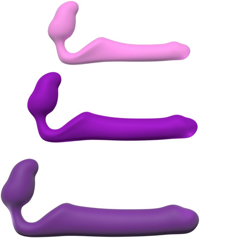 ADRIEN LASTIC - QUEENS STRAP-ON FLEXÍVEL ROSA TAMANHO P