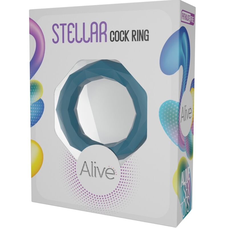 ALIVE - ANEL PARA O PÊNIS STELLAR VERDE