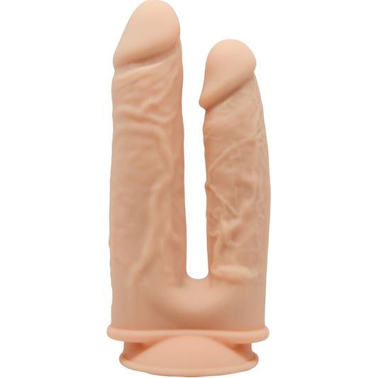 SILEXD - MODELO 1 VIBRADOR PENE REALISTA DOBLE PENETRACIÓN PREMIUM SILEXPAN SILICONA CONTROL REMOTO 17.5 / 19.5 CM