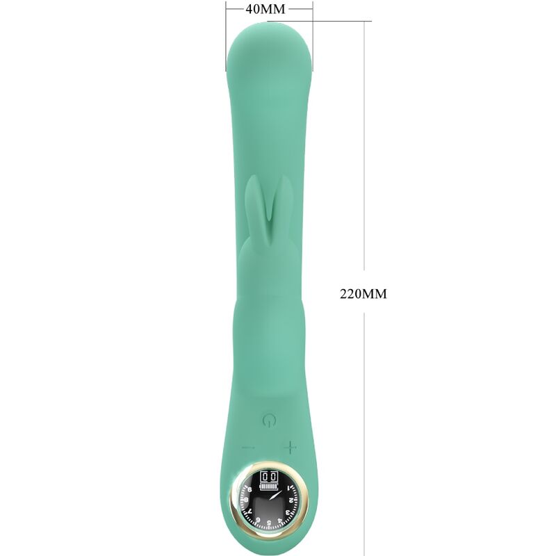 PRETTY LOVE - VIBRADOR LAMAR RABBIT E PONTO G VERDE