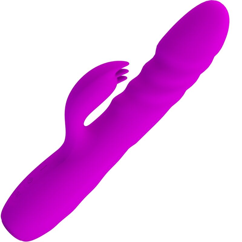 PRETTY LOVE - VIBRADOR COELHO RECARREGÁVEL MELANIE PURPLE