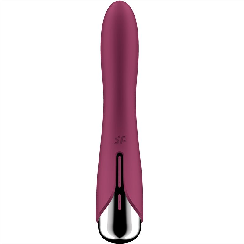 SATISFYER - VIBRADOR GIRATORIO AZUL CON PUNTO G