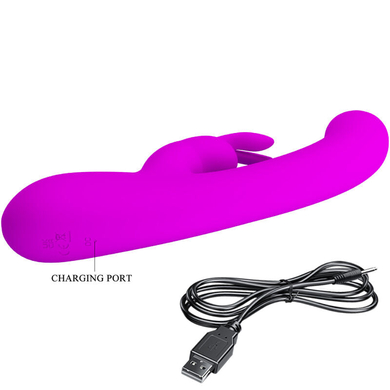 PRETTY LOVE - LAMAR RABBIT AND VIOLET G-SPOT VIBRATOR