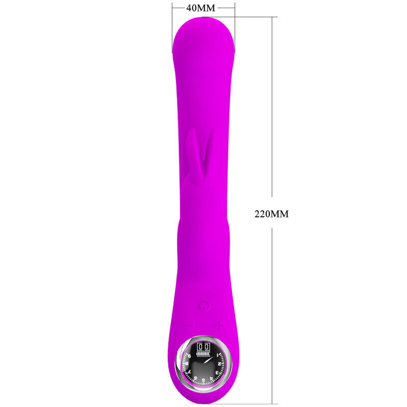 PRETTY LOVE - LAMAR RABBIT AND VIOLET G-SPOT VIBRATOR