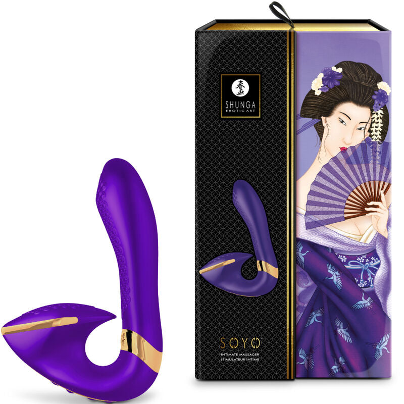 SHUNGA - SOYO MASAJEADOR ÍNTIMO VIOLETA
