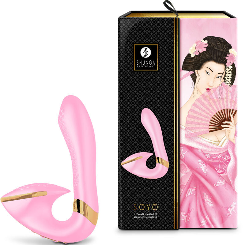 SHUNGA - SOYO MASAJEADOR ÍNTIMO VIOLETA