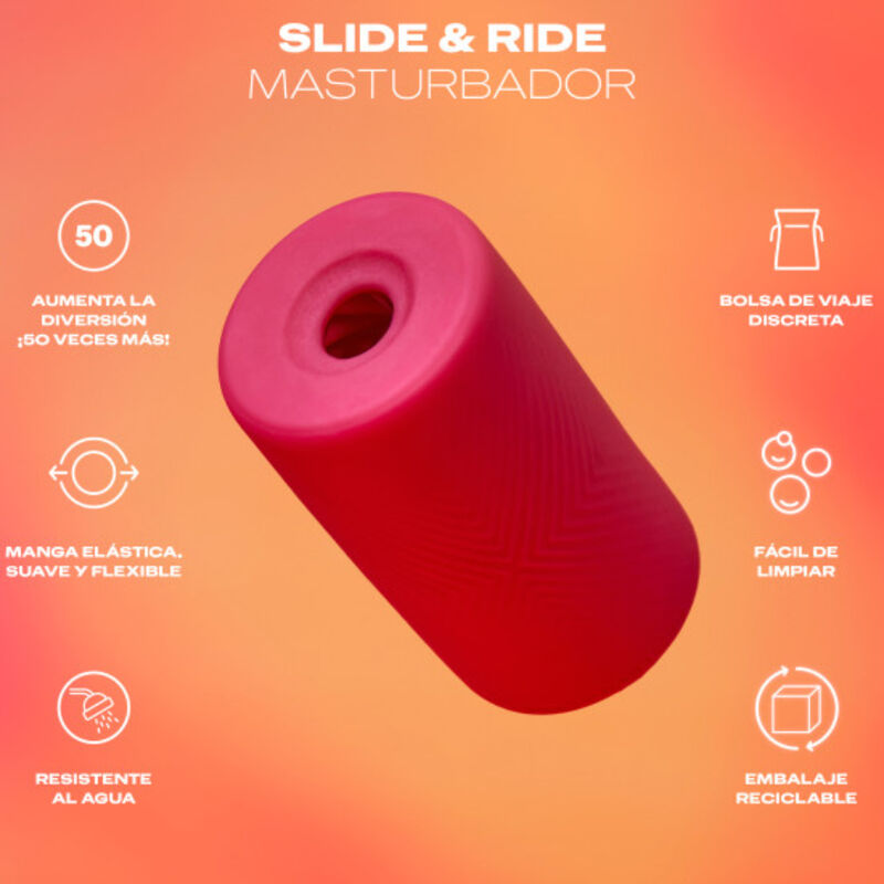 DUREX - MASTURBADOR TOY SLIDE &amp; RIDE