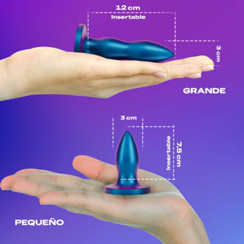 DUREX - CONJUNTO DE BRINQUEDOS PLUG ANAL PROFUNDO E MAIS PROFUNDO