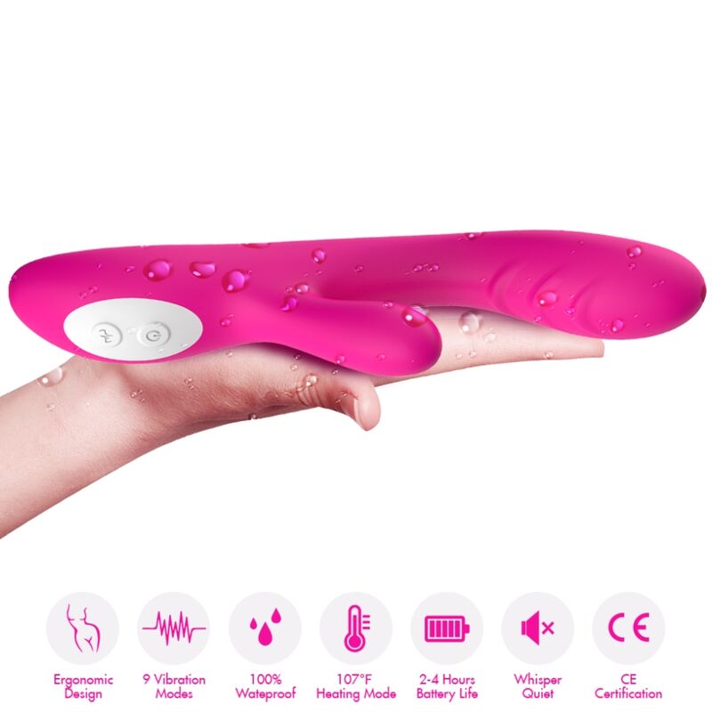 ARMONY - VIBRADOR SPARK EFECTO CALOR FUCSIA