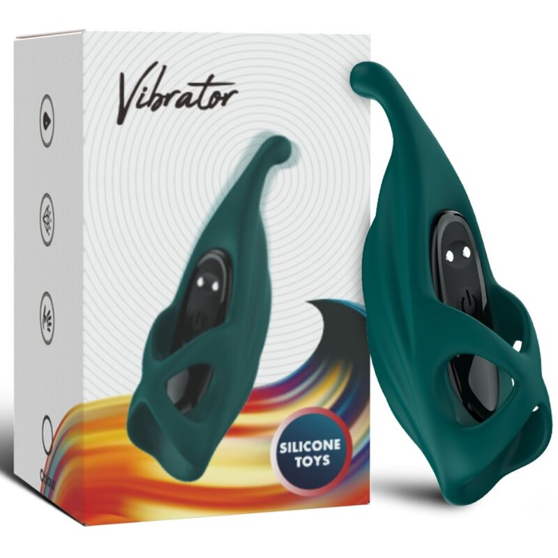 ARMONY - ESTIMULADOR DE DEDO Y VIBRADOR VERDE