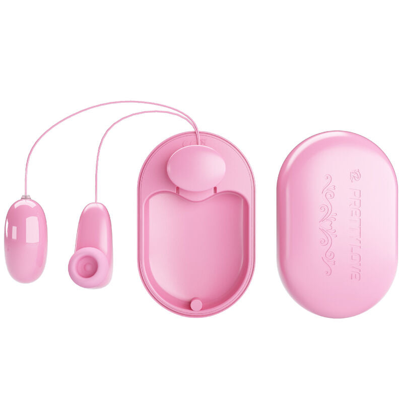 PRETTY LOVE - CAIXA MÁGICA COM BALA VIBRANTE E ESTIMULADOR ROSA