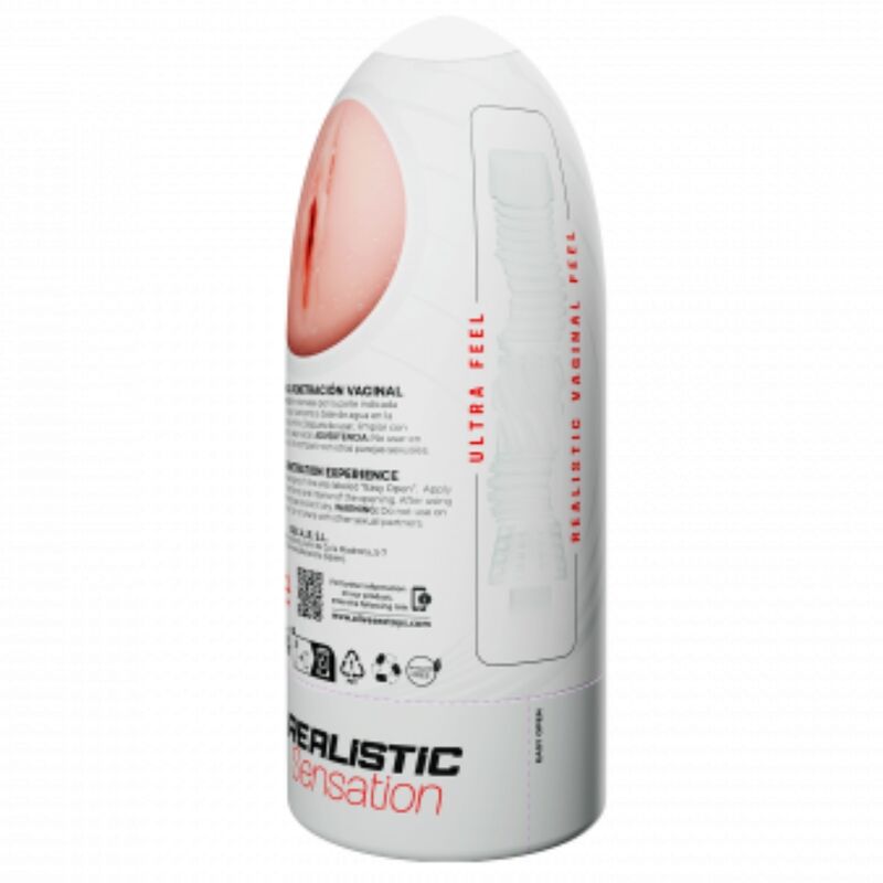 ALIVE - MASTURBADOR MASCULINO FLEX VAGINAL TAMANHO M