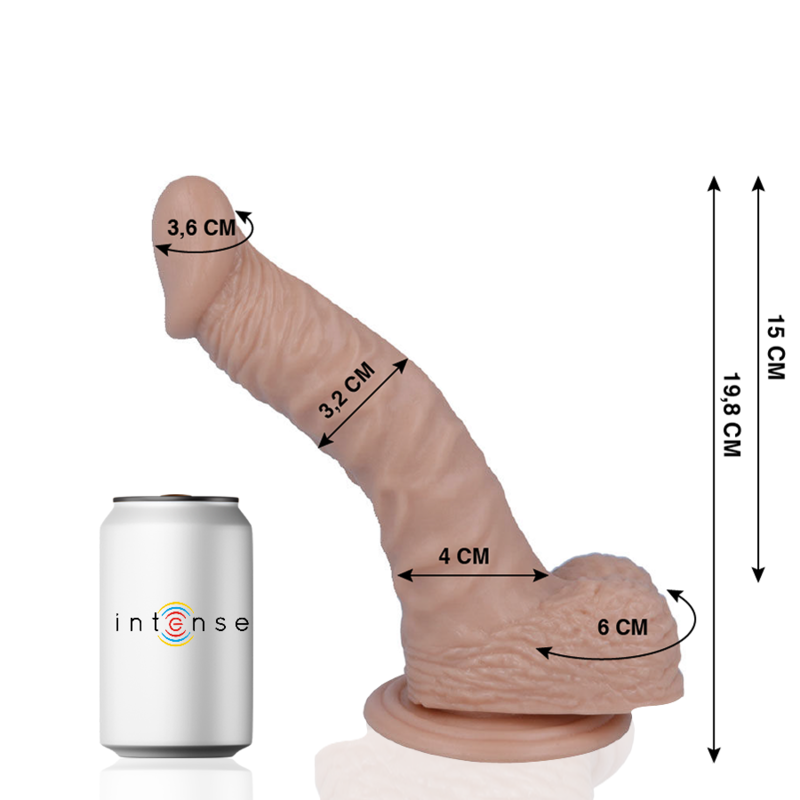 MR INTENSE - 18 PENE REALISTA 19.8 CM -O- 3.2 CM