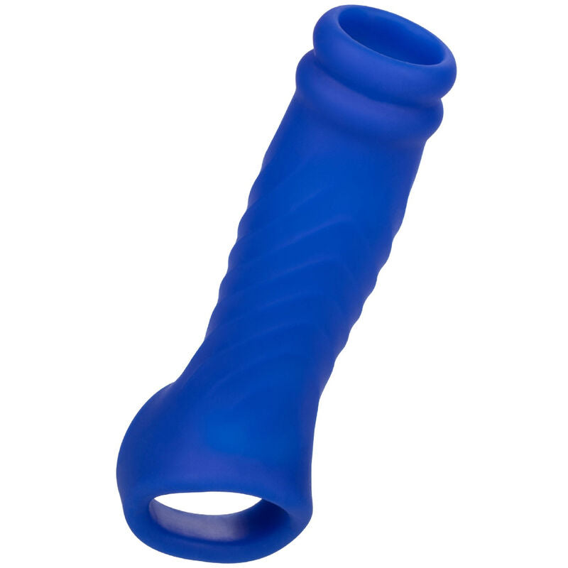 CALEXOTICS - CAPA PARA PÊNIS ADMIRAL WAVE SILICONE LÍQUIDO AZUL