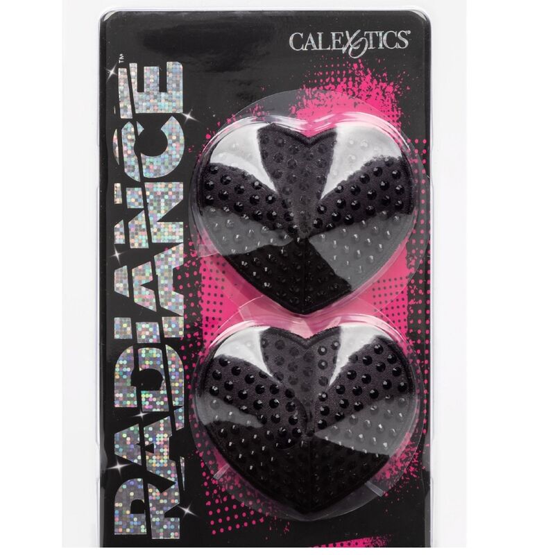 CALEXOTICS - PROTETORES DE MAMILOS COM JOIA EM FORMATO DE CORAÇÃO RADIANCE