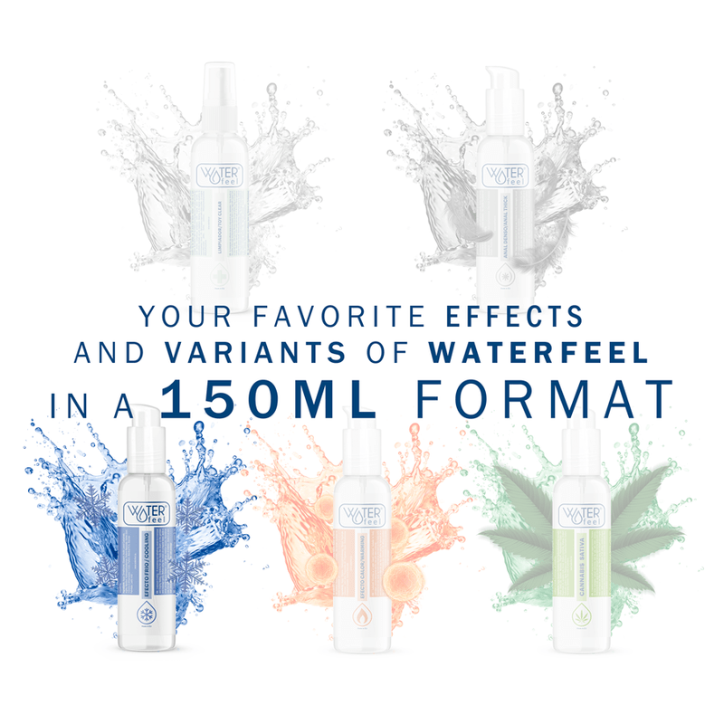 WATERFEEL - LUBRIFICANTE EFEITO FRIO 150 ML - Toys "n" Us
