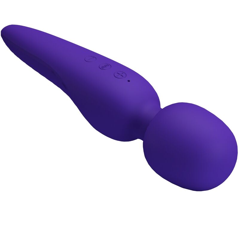 PRETTY LOVE - MASSAGEADOR MEREDITH 12 MODOS DE VIBRAÇÃO ROXO