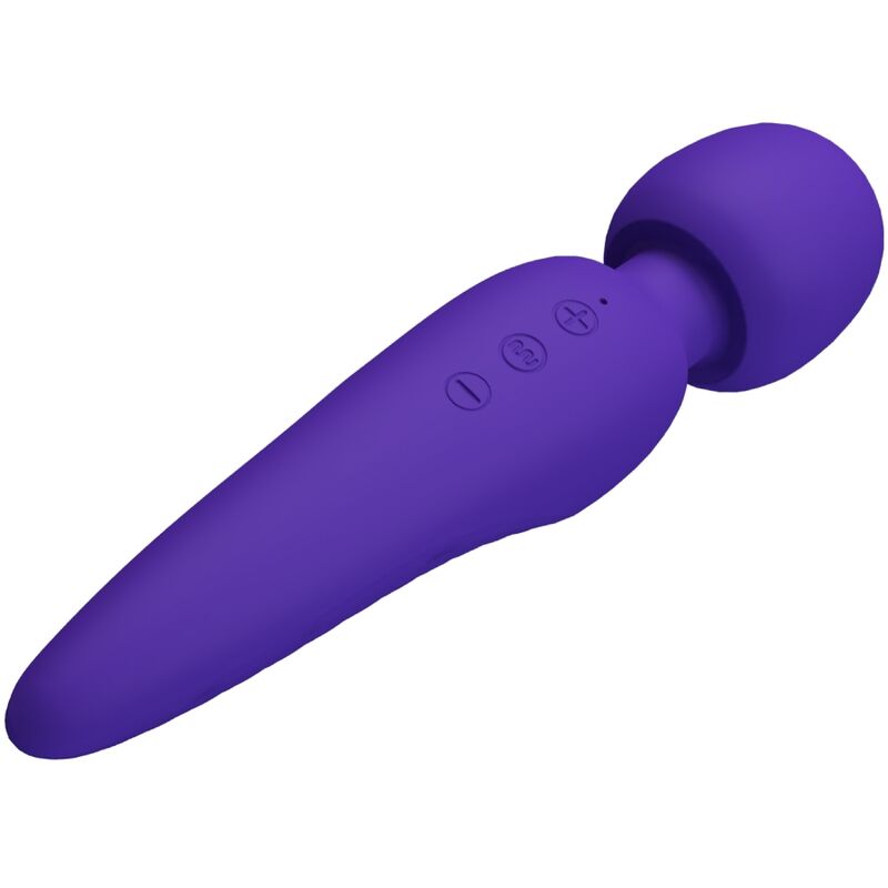 PRETTY LOVE - MASSAGEADOR MEREDITH 12 MODOS DE VIBRAÇÃO ROXO