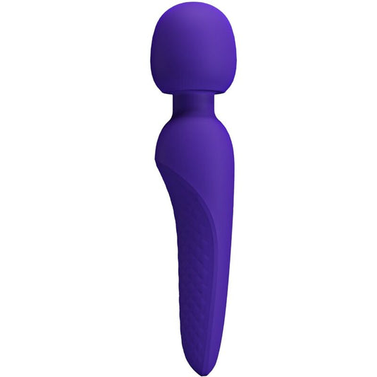 PRETTY LOVE - MASSAGEADOR MEREDITH 12 MODOS DE VIBRAÇÃO ROXO