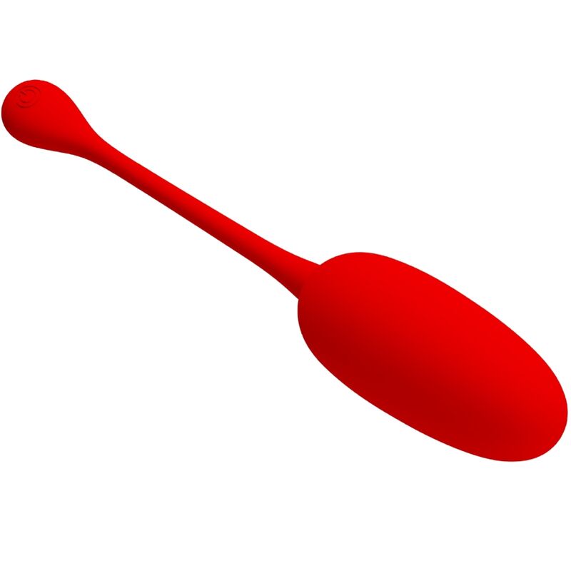 PRETTY LOVE - OVO VIBRATÓRIO RECARREGÁVEL KNUCKER VERMELHO