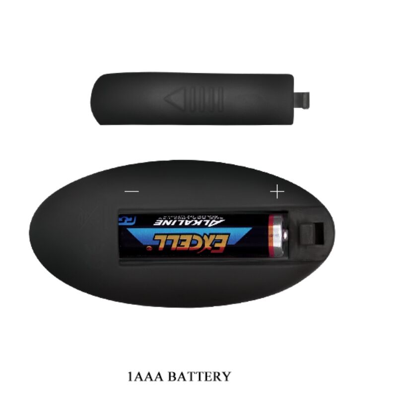 MR PLAY - PLUG ANAL COM CONTROLE REMOTO E VIBRADOR PODEROSO PRETO