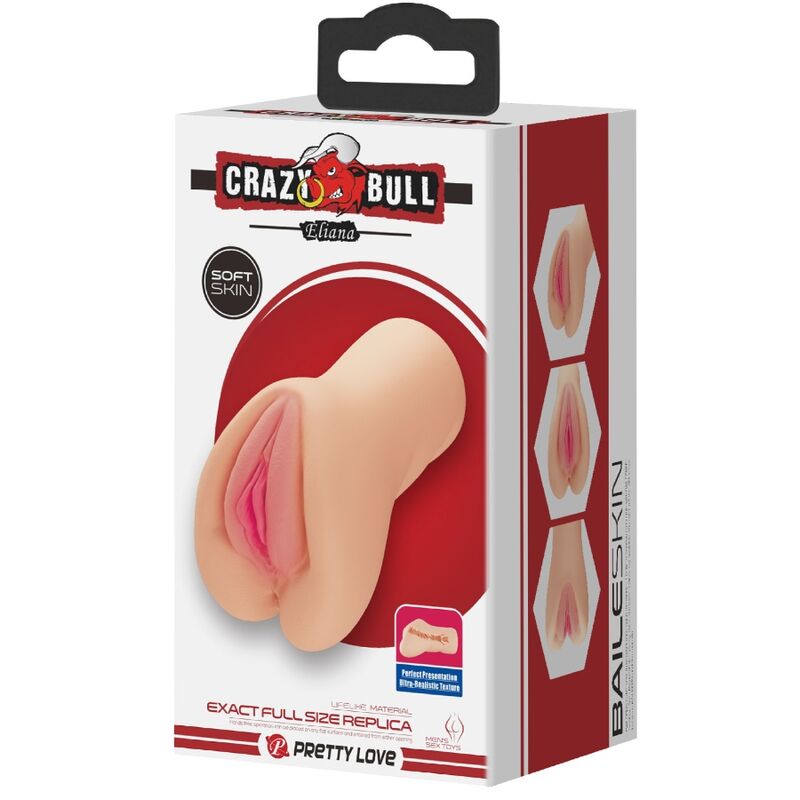 CRAZY BULL - MASTUBADOR EM FORMATO DE VAGINA DA ELIANA