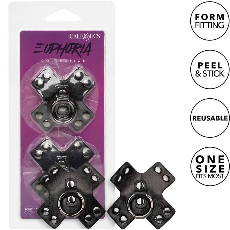 CALEXOTICS - ANEL DE O-RING EUPHORIA PRETO