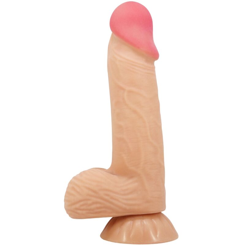 PRETTY LOVE - SÉRIE PELE DESLIZANTE DILDO REALISTA COM VENTOSA DESLIZANTE 20,6 CM
