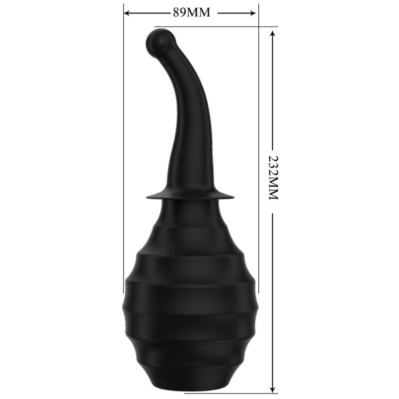 MR PLAY - DUCHA ANAL BLKM6 SUPER POWER PRETO