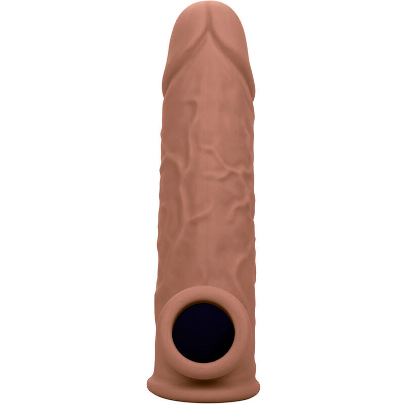 CALEXOTICS - PERFORMANCE MAXX EXTENSÃO REALISTA 7 PELE MARROM